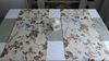 Снимка на Комплект Декоративни ленти за маса  - Сиви цветя - 40/175 - 2бр. 40/135