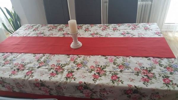 Picture of Комплект Покривка за маса с лента  "Цветно настроение" - различни размери